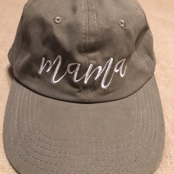 Mama Cap Hat classic 6 panel design w/ sweat-wicking support / adjustable close - Picture 15 of 16